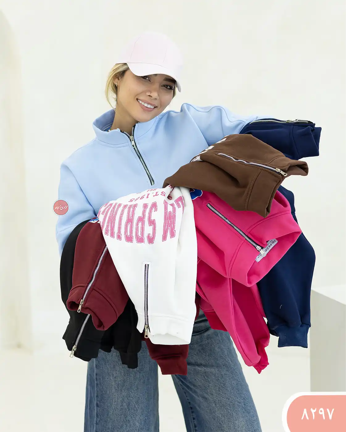 دورس نیم زیپ 8297