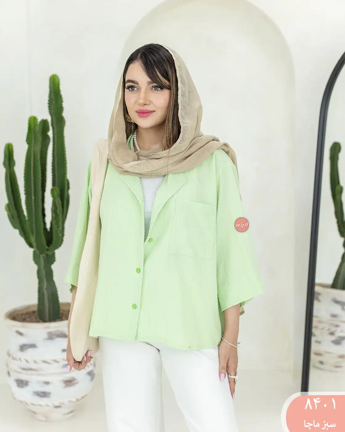 شومیز کوتاه رویسا ۸۴۰۱